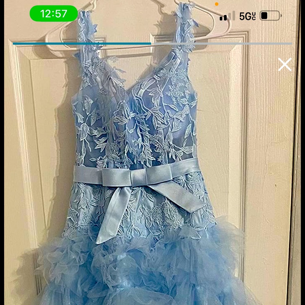 Beautiful sky blue dress